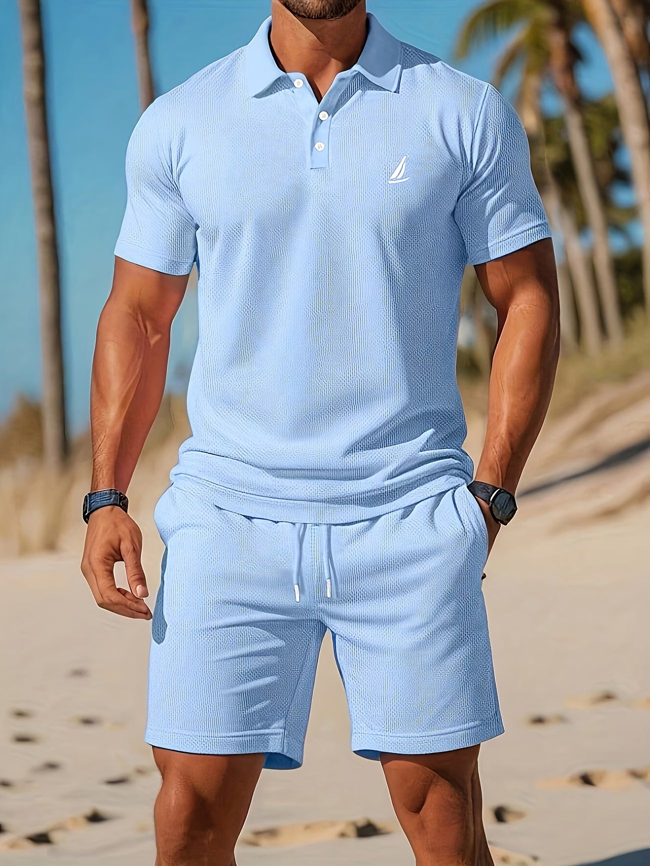 Two-Piece Men's Sportswear Set
